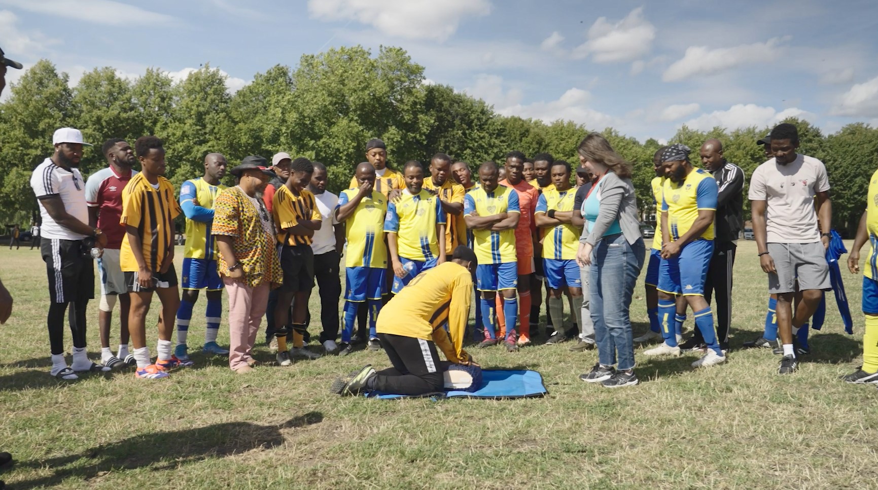 Meridian FC CPR training