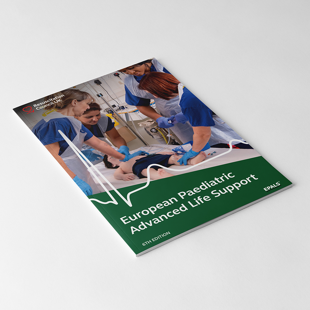 Cover of European Paediatric Advanced Life Support course manual