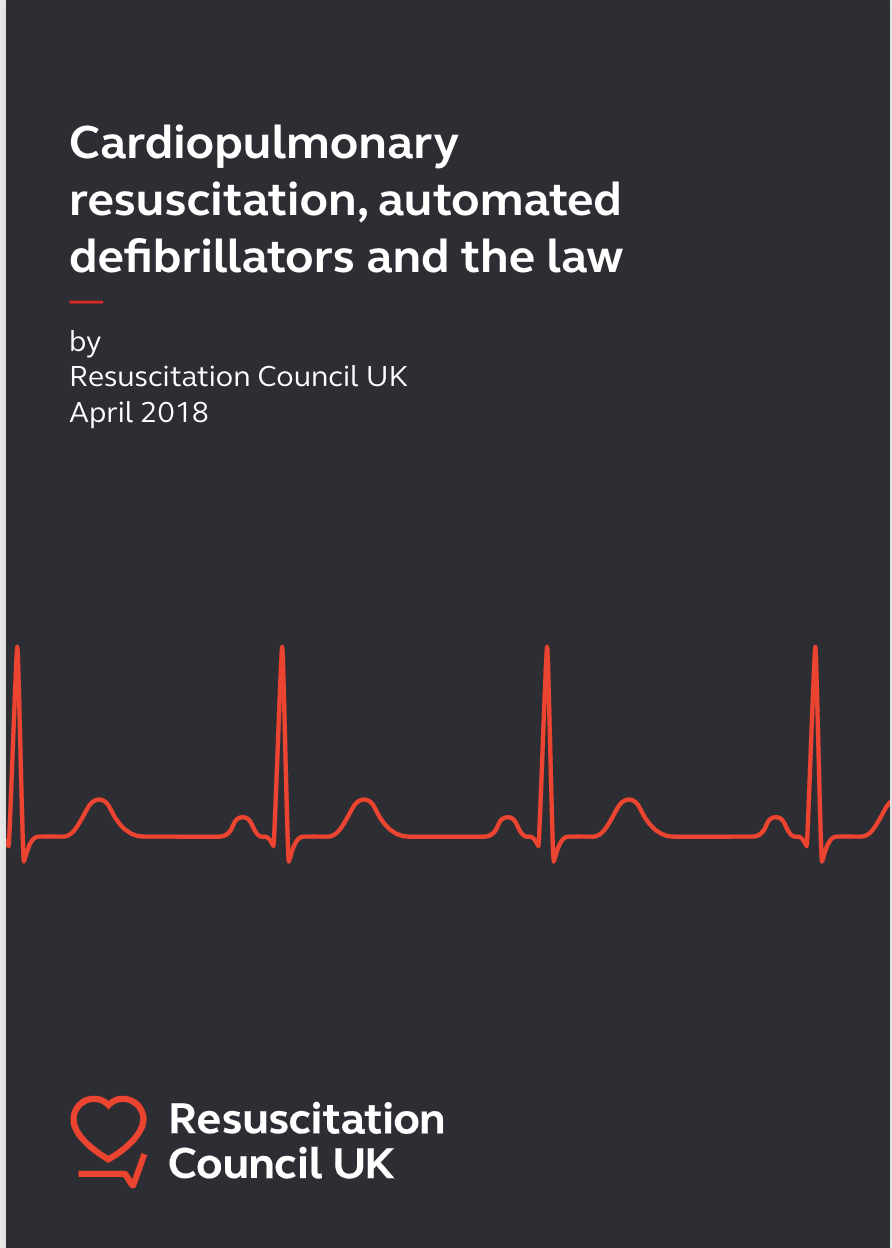 CPR AEDs and the law cover