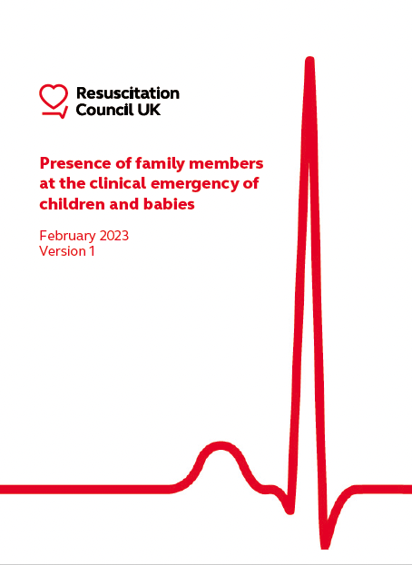 Presence of family members at the clinical emergency of children and babies cover