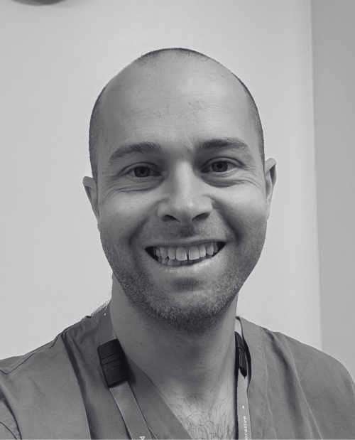 black and white headshot of David Reicher