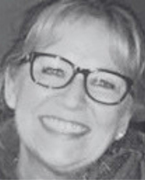 black and white headshot of Jane Davies