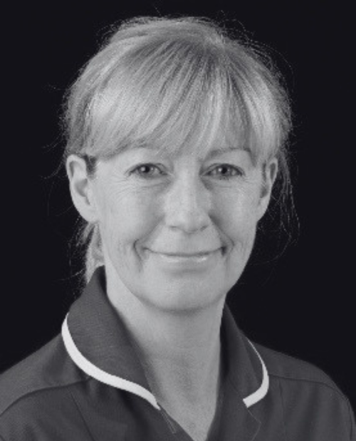 black and white headshot of Mary Murphy