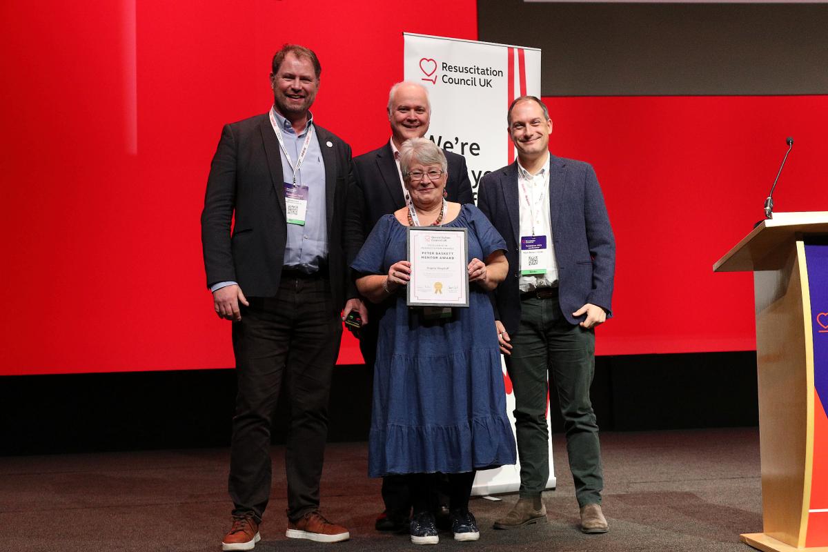 RCUK and award winner at the Guidelines conference