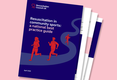 Cover of resuscitation in community sports guide