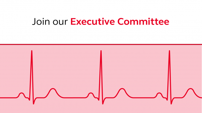 Text says 'join our executive committee'.