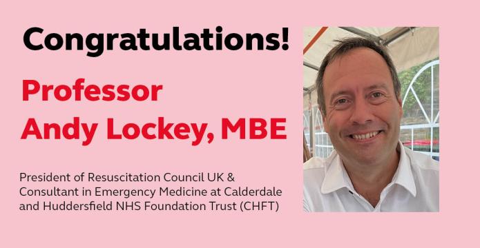 Professor Andy Lockey, MBE